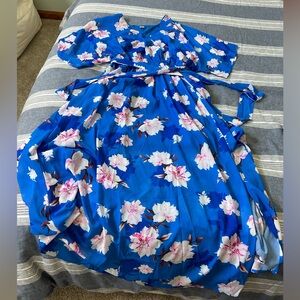 Kimono style maxi dress. Size 2xl